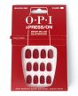 OPI Press-On Nails xPRESS/ON Big Apple Red