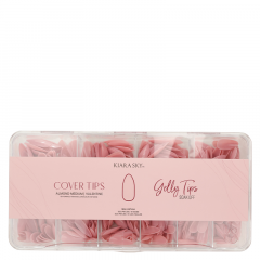 Kiara Sky Cover Gelly Tips Case Valentine Almond Medium