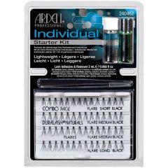 Ardell Individual Lashes Starter Kit Knotted