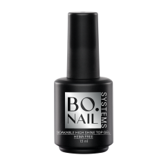 BO. Soakable High Shine Top Gel HEMA Free 15 ml