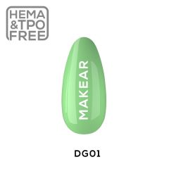 Makear DG01 Gel Polish Green Dream Sweet & Tasty 8 ml
