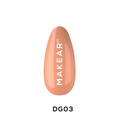 Makear DG03 Gel Polish French Orange Sweet & Tasty 8 ml