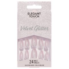 Elegant Touch Velvet Glitter Celestial Nails