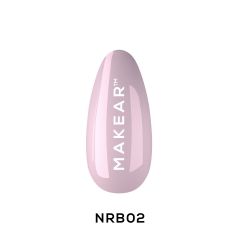 Makear Nude Rubber Base NRB02 French Pink 8 ml
