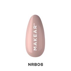 Makear Nude Rubber Base NRB06 Smoky Beige 8 ml