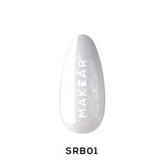 Makear Sparkling Rubber Base SRB01 Lyra 8 ml