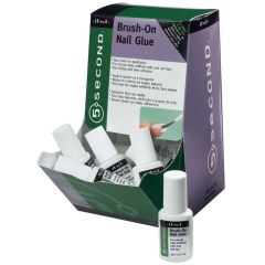 IBD 5 Second Brush-On Nail Glue 12 pcs