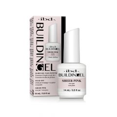 IBD Building Gel Sheer Pink 14 ml