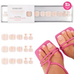 Kiara Sky xPress Pro Acrylic Toe Press-on Nails Keep it Classy