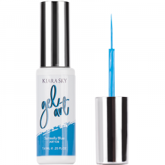 Kiara Sky Gel Art Surreally Blue