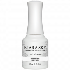 Kiara Sky Gel Polish Milky White 15 ml