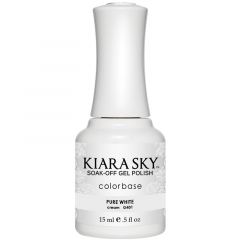 Kiara Sky Gel Polish Pure White 15 ml