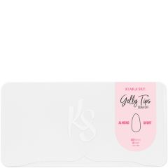 Kiara Sky Gelly Tips Case Almond Short