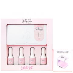 Kiara Sky Gelly Tips Starter Kit Coffin Medium