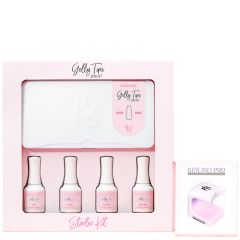 Kiara Sky Gelly Tips Starter Kit Coffin Short