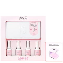 Kiara Sky Gelly Tips Starter Kit Square Short