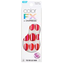 Kiss imPRESS Color FX Press-on Manicure Floating