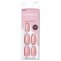 Kiss imPRESS Color Press-on Manicure  Coffin Sumptuous