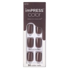 Kiss imPRESS Color Press-on Manicure Taupe Prize