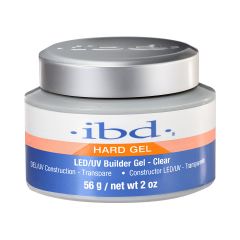 IBD Hard Gel LED/UV Builder Gel Clear 56 g