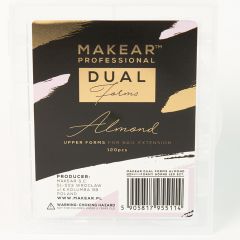 Makear Dual Forms Almond Upper Forms 120 pcs
