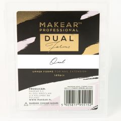 Makear Dual Forms Oval Upper Forms 120 pcs