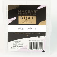 Makear Dual Forms Russian Almond Upper Forms 120 pcs