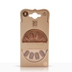 SOSU Cosmetics False Nails Mocha Latte