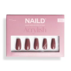 NAILD Press-On Nails Foxy Acrylish Long