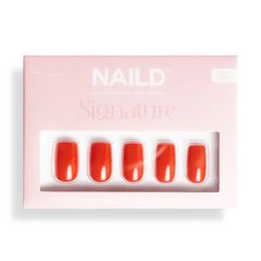 NAILD Signature Press-On Nails Lima Mid Square