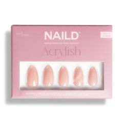 NAILD Press-On Nails Sugar Acrylish Almond