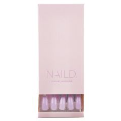 NAILD Pop-on Nails Lavende Macarons Coffin
