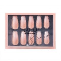 NAILD Studio Line Pop-on Nails Naked Ombre Extra Long