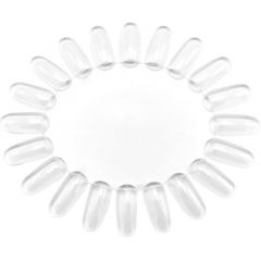 Nailphora Color Wheel Oval Clear 20 Tips