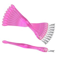 Nailphora Cuticle Remover Plastic Pink NF028 10pcs