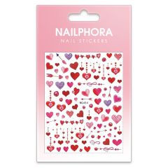 Nailphora Nail Stickers Arrow Heart Mix