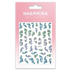 Nailphora Nail Stickers Blue Ribbon Mix