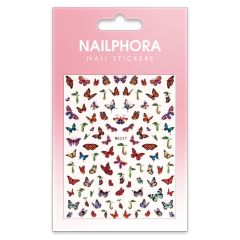 Nailphora Nail Stickers Butterfly Mix