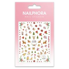 Nailphora Nail Stickers Christmas Bambi