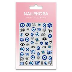 Nailphora Nail Stickers Evil Eye