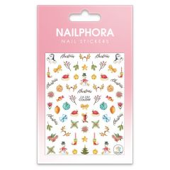 Nailphora Nail Stickers Festive Christmas Items