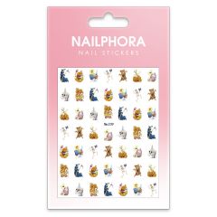 Nailphora Nail Stickers Grim Reaper Pumpkin