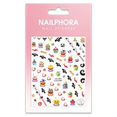 Nailphora Nail Stickers Halloween Cupcakes