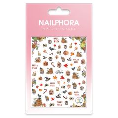 Nailphora Nail Stickers Halloween Pumpkin