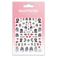 Nailphora Nail Stickers Halloween Woman
