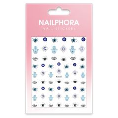 Nailphora Nail Stickers Hamsa Hand Evil Eye