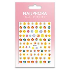 Nailphora Nail Stickers Happy Flower Smiley