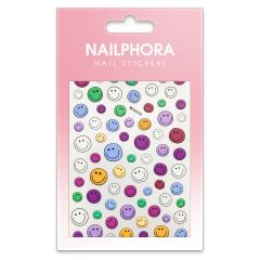 Nailphora Nail Stickers Happy Smiley Mix