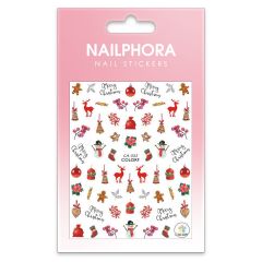 Nailphora Nail Stickers Merry Christmas Decor
