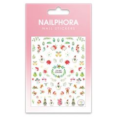 Nailphora Nail Stickers Mistletoe